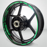 MV Agusta Brutale Motorcycle Rim Wheel Decal Accessory Sticker - Motorcycle stickers and decals