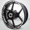MV Agusta Brutale Motorcycle Rim Wheel Decal Accessory Sticker - Motorcycle stickers and decals