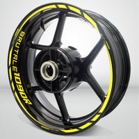 MV Agusta Brutale Motorcycle Rim Wheel Decal Accessory Sticker - Motorcycle stickers and decals