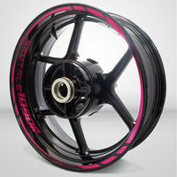 MV Agusta Brutale Motorcycle Rim Wheel Decal Accessory Sticker - Motorcycle stickers and decals