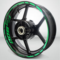 MV Agusta F3 800 Motorcycle Rim Wheel Decal Accessory Sticker - Motorcycle stickers and decals