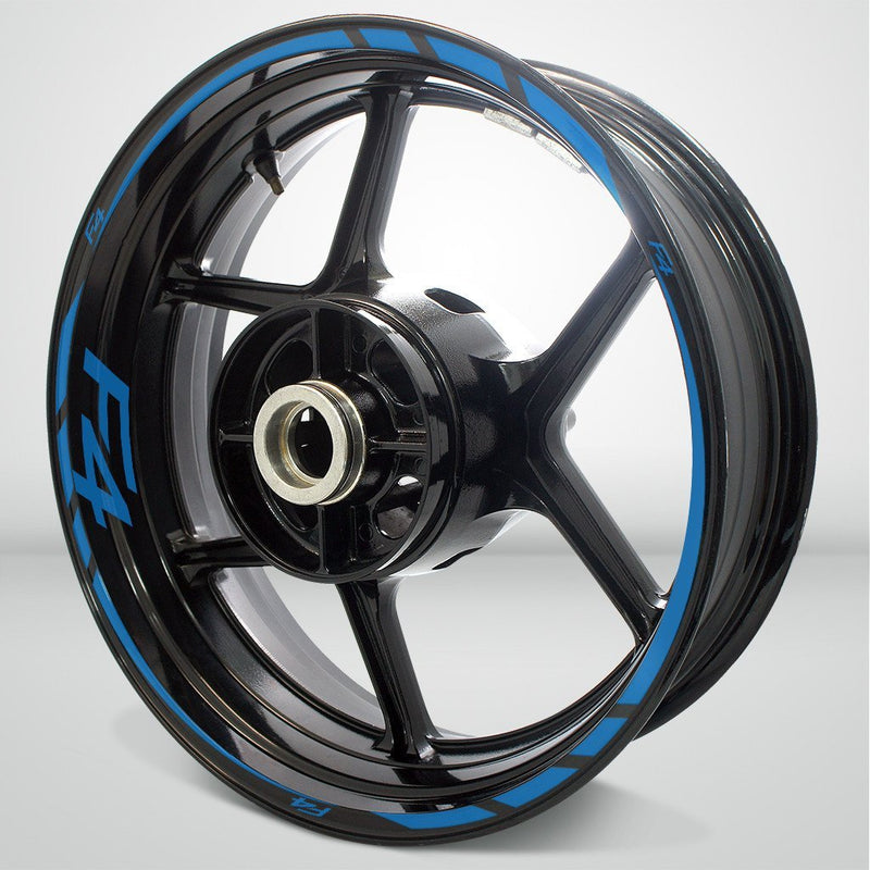 MV Agusta F4 Motorcycle Rim Wheel Decal Accessory Sticker - Motorcycle stickers and decals