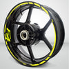 MV Agusta F4 Motorcycle Rim Wheel Decal Accessory Sticker - Motorcycle stickers and decals