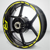 MV Agusta F4 Motorcycle Rim Wheel Decal Accessory Sticker - Motorcycle stickers and decals