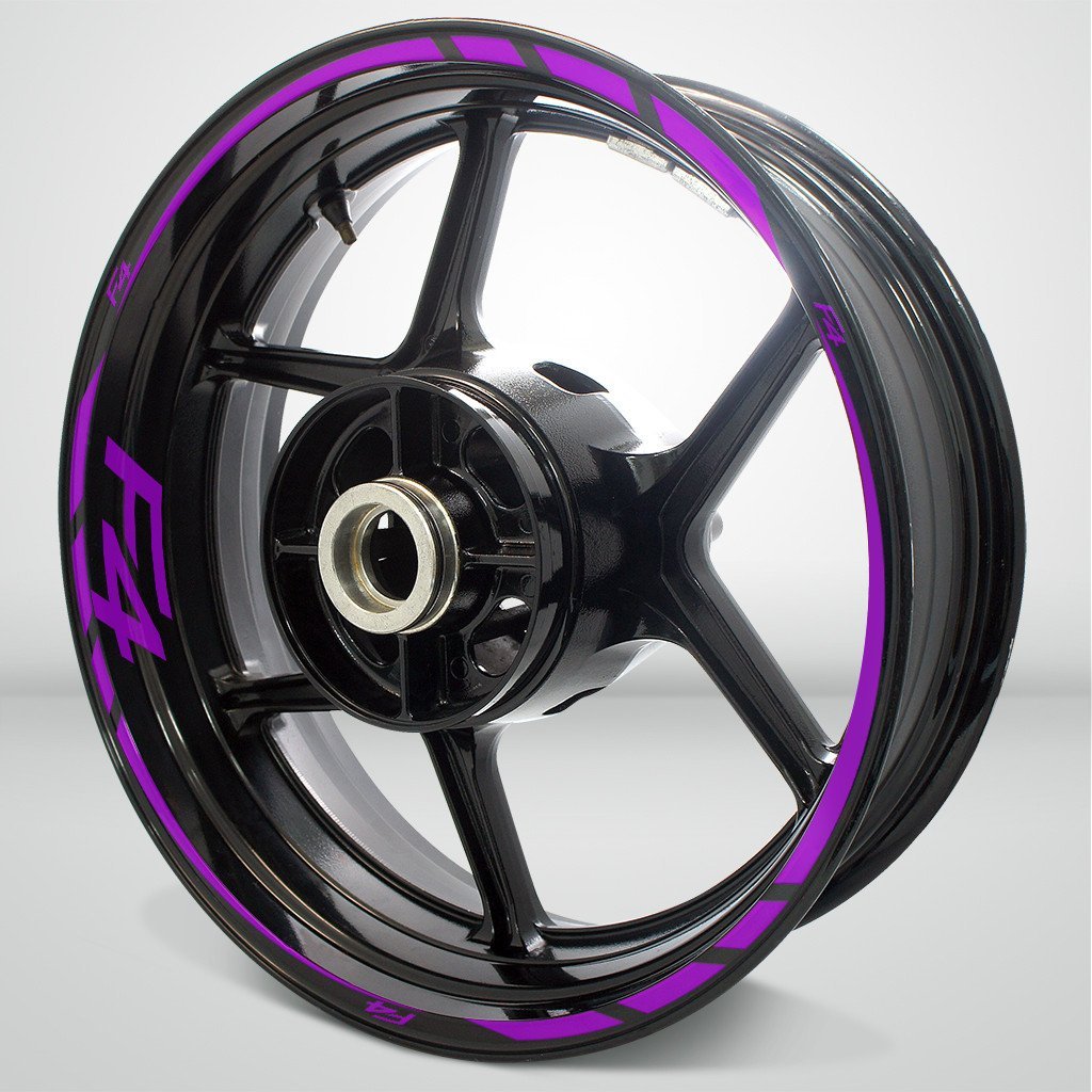 MV Agusta F4 Motorcycle Rim Wheel Decal Accessory Sticker - Motorcycle stickers and decals