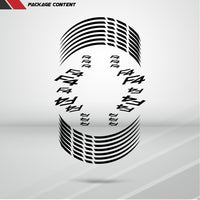 MV Agusta F4 Motorcycle Rim Wheel Decal Accessory Sticker - Motorcycle stickers and decals