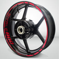 MV Agusta Rivale Motorcycle Rim Wheel Decal Accessory Sticker - Motorcycle stickers and decals