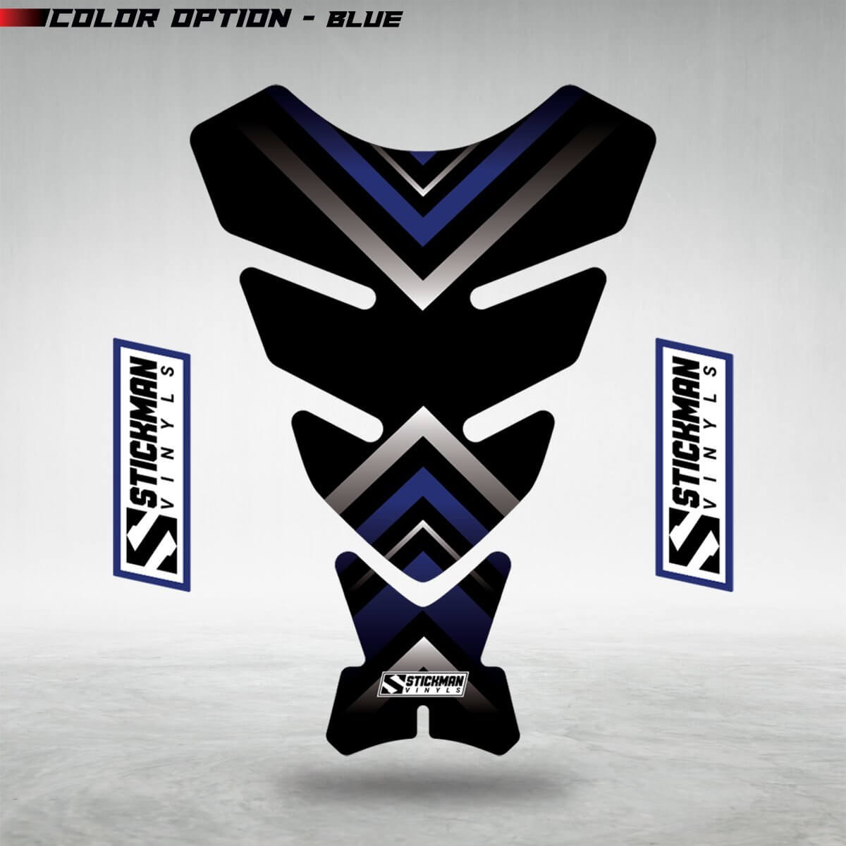 REVO Motorcycle Tank Pad - Stickman Vinyls