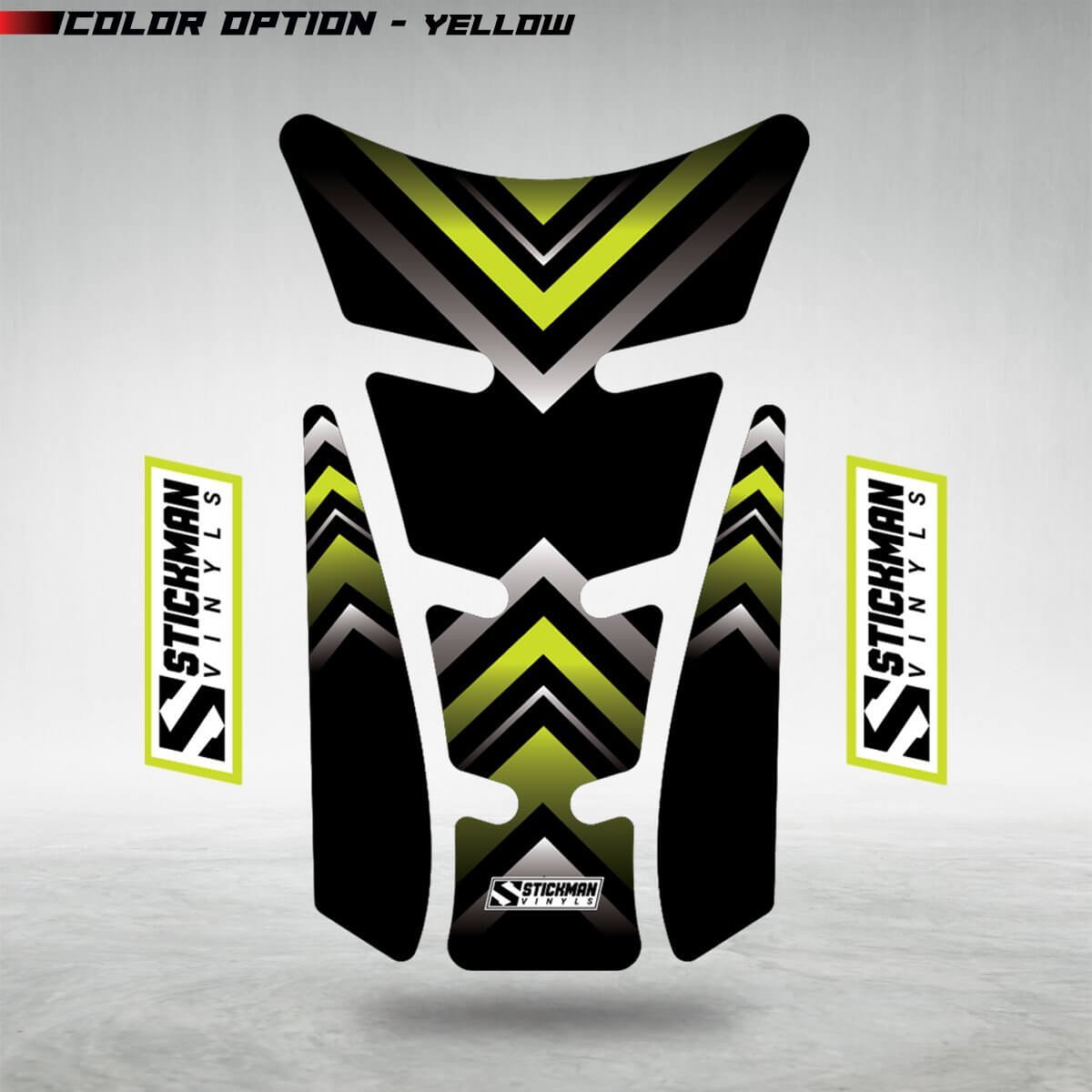 REVO Motorcycle Tank Pad - Stickman Vinyls
