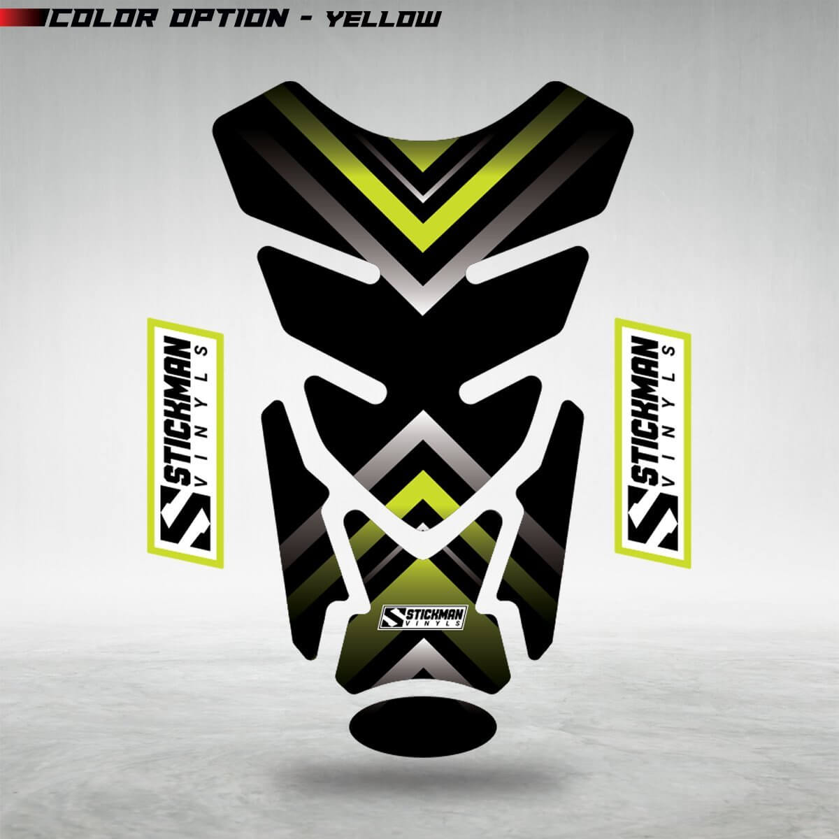 REVO Motorcycle Tank Pad - Stickman Vinyls