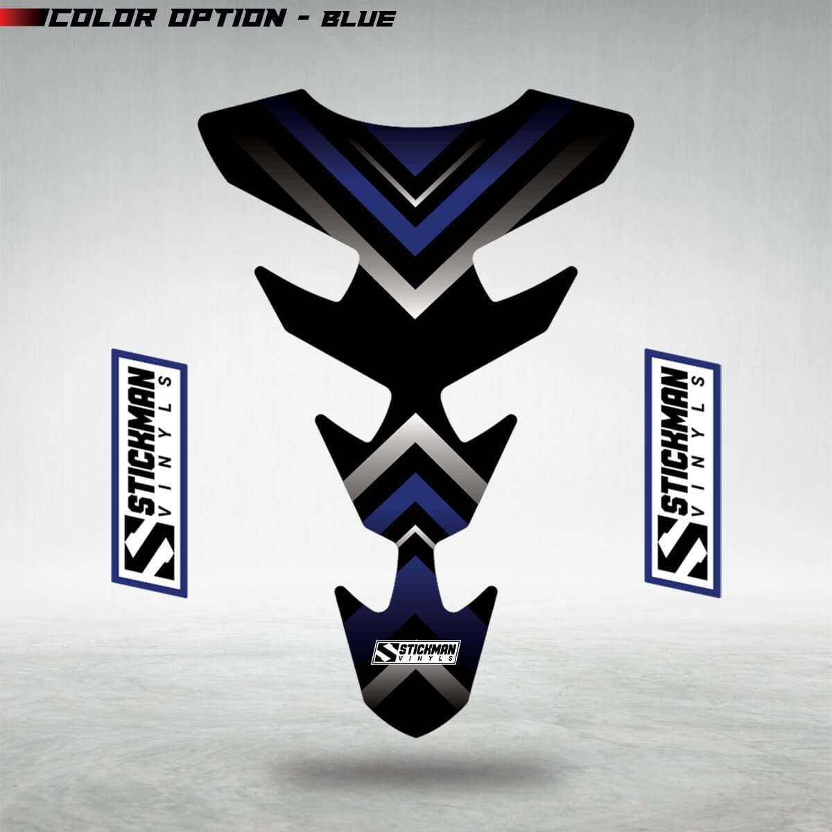 REVO Motorcycle Tank Pad - Stickman Vinyls