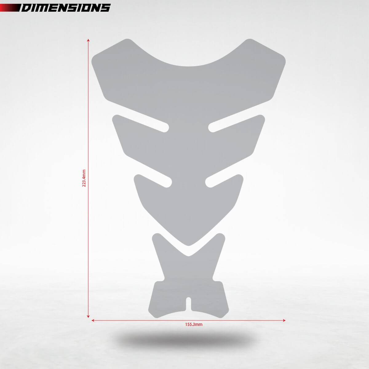 REVO Motorcycle Tank Pad - Stickman Vinyls