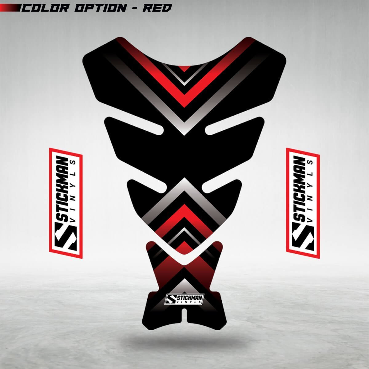 REVO Motorcycle Tank Pad - Stickman Vinyls