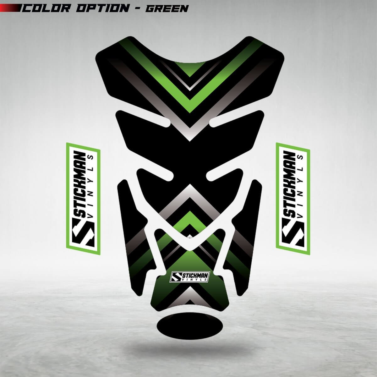 REVO Motorcycle Tank Pad - Stickman Vinyls