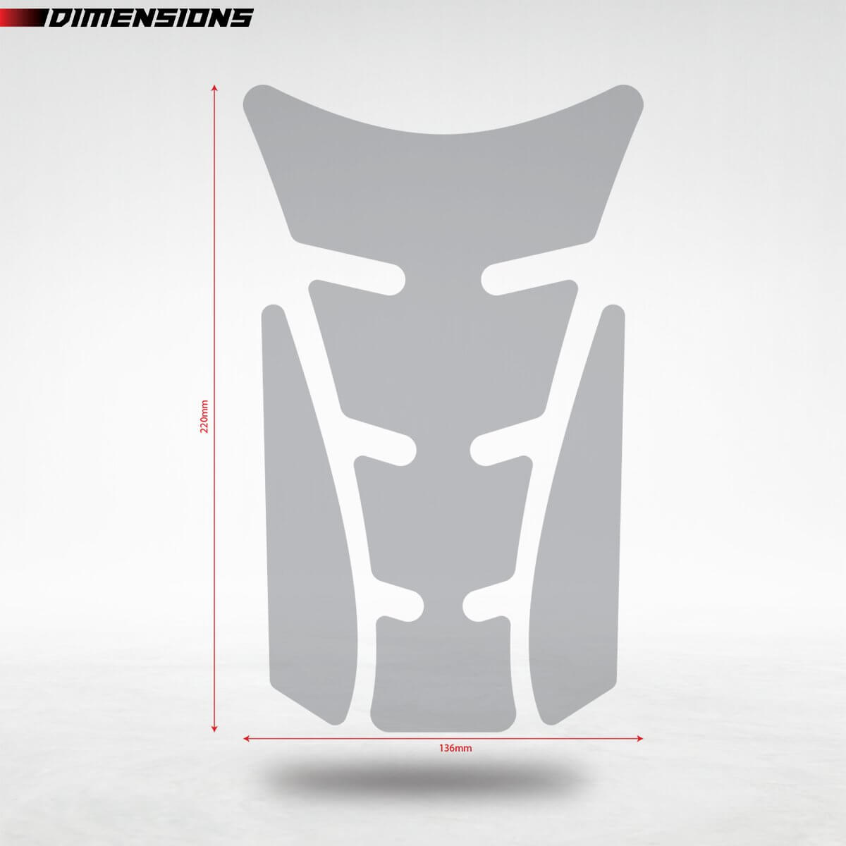 REVO Motorcycle Tank Pad - Stickman Vinyls