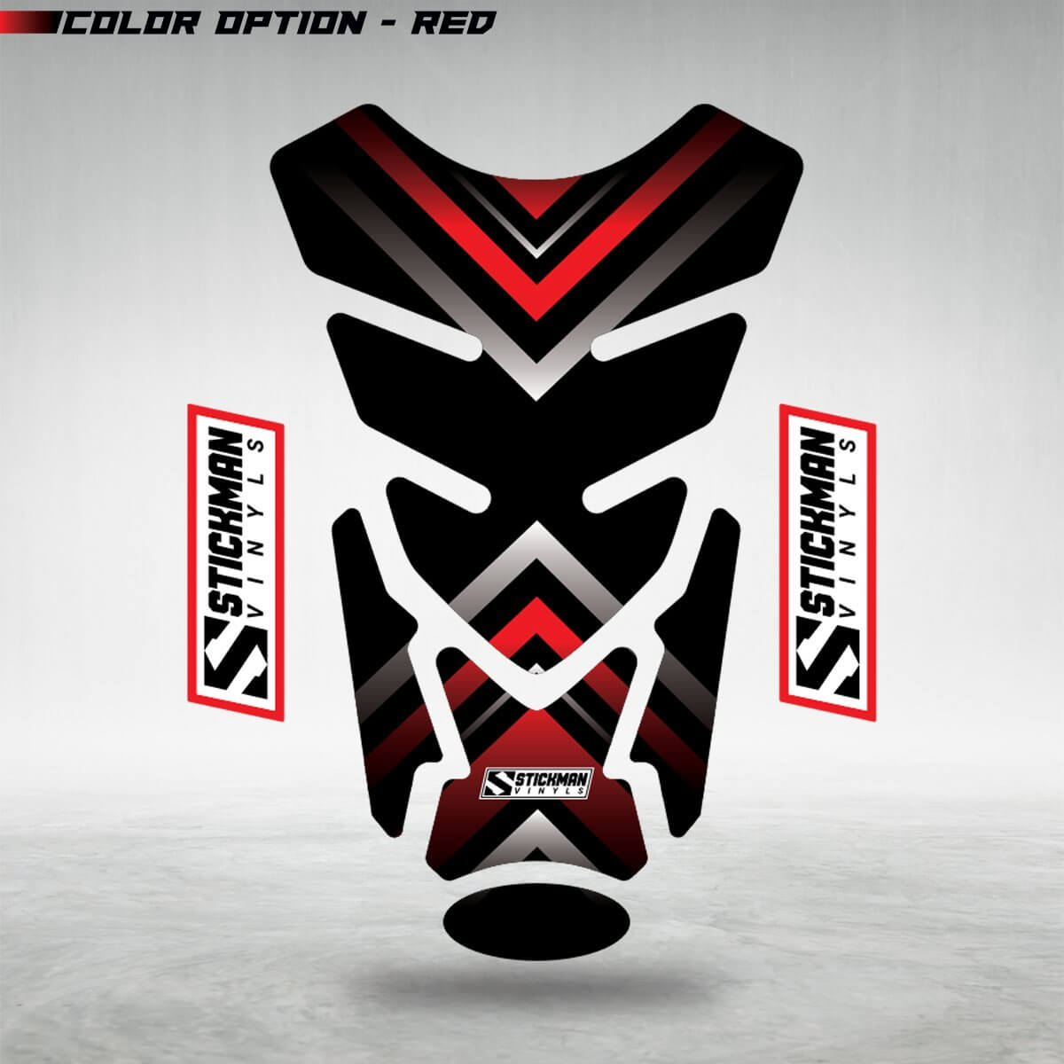REVO Motorcycle Tank Pad - Stickman Vinyls