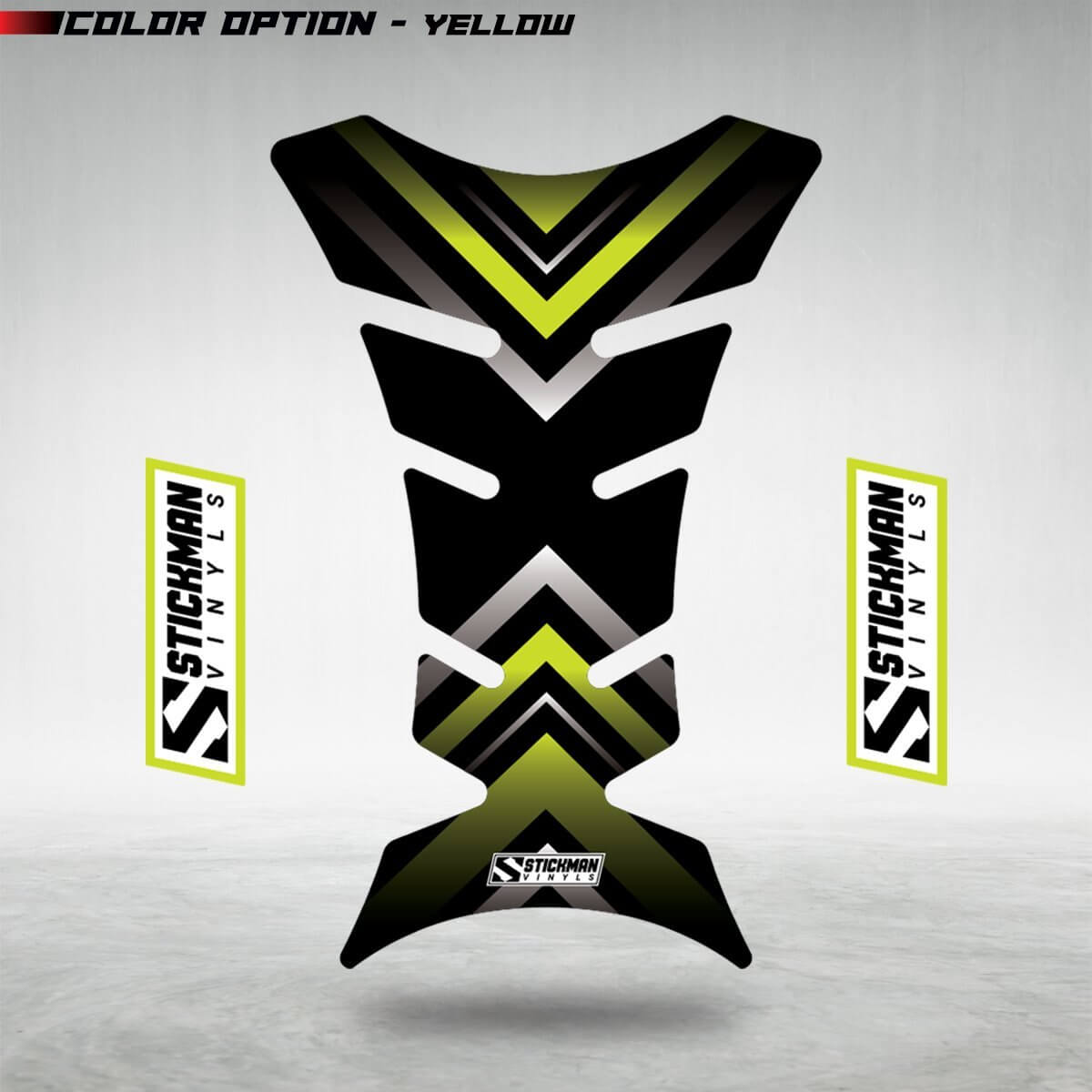 REVO Motorcycle Tank Pad - Stickman Vinyls