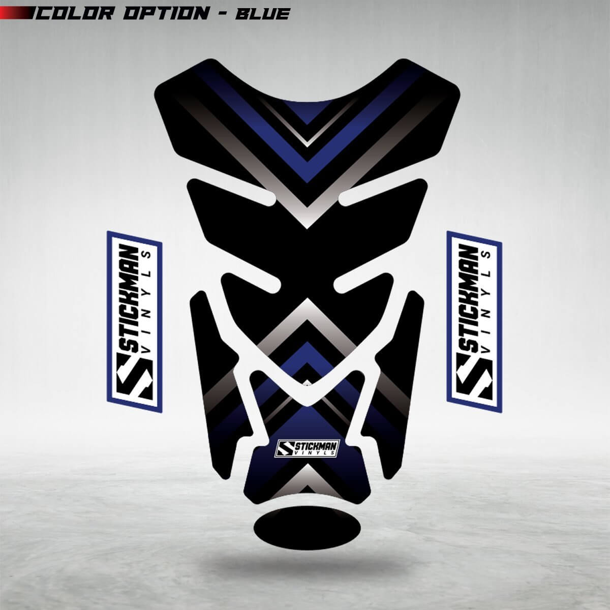 REVO Motorcycle Tank Pad - Stickman Vinyls