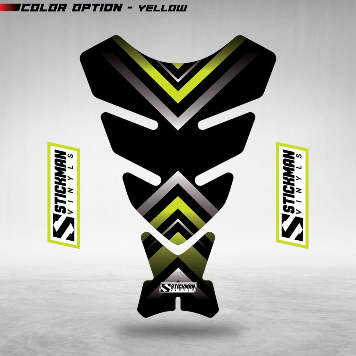 REVO Motorcycle Tank Pad - Stickman Vinyls