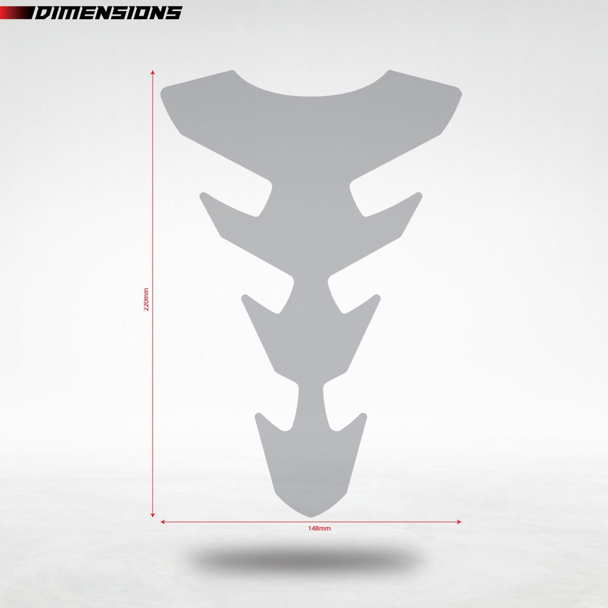 REVO Motorcycle Tank Pad - Stickman Vinyls