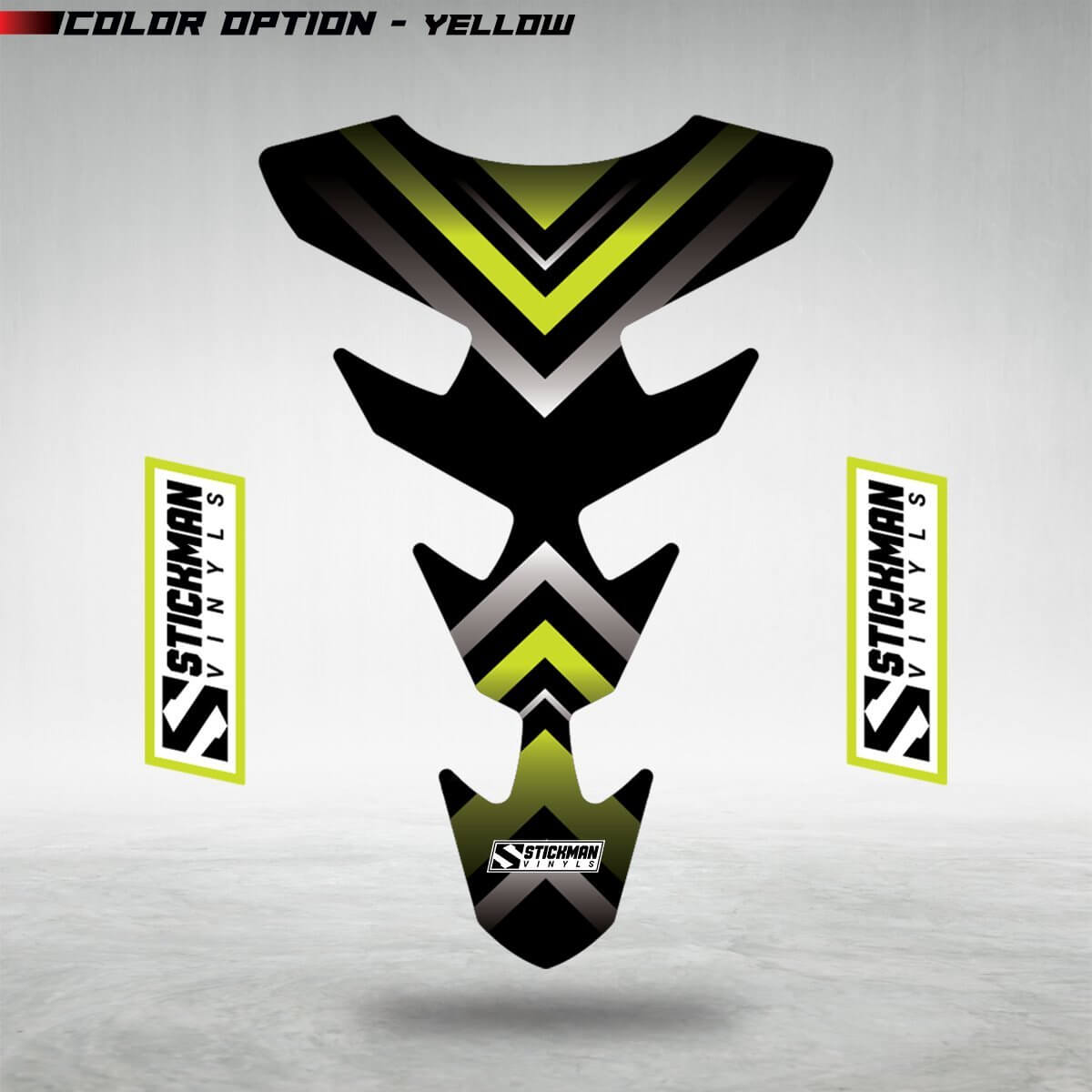 REVO Motorcycle Tank Pad - Stickman Vinyls
