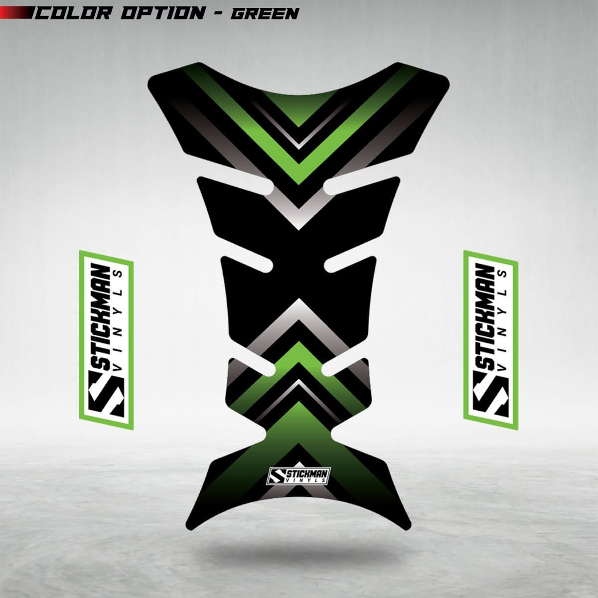 REVO Motorcycle Tank Pad - Stickman Vinyls