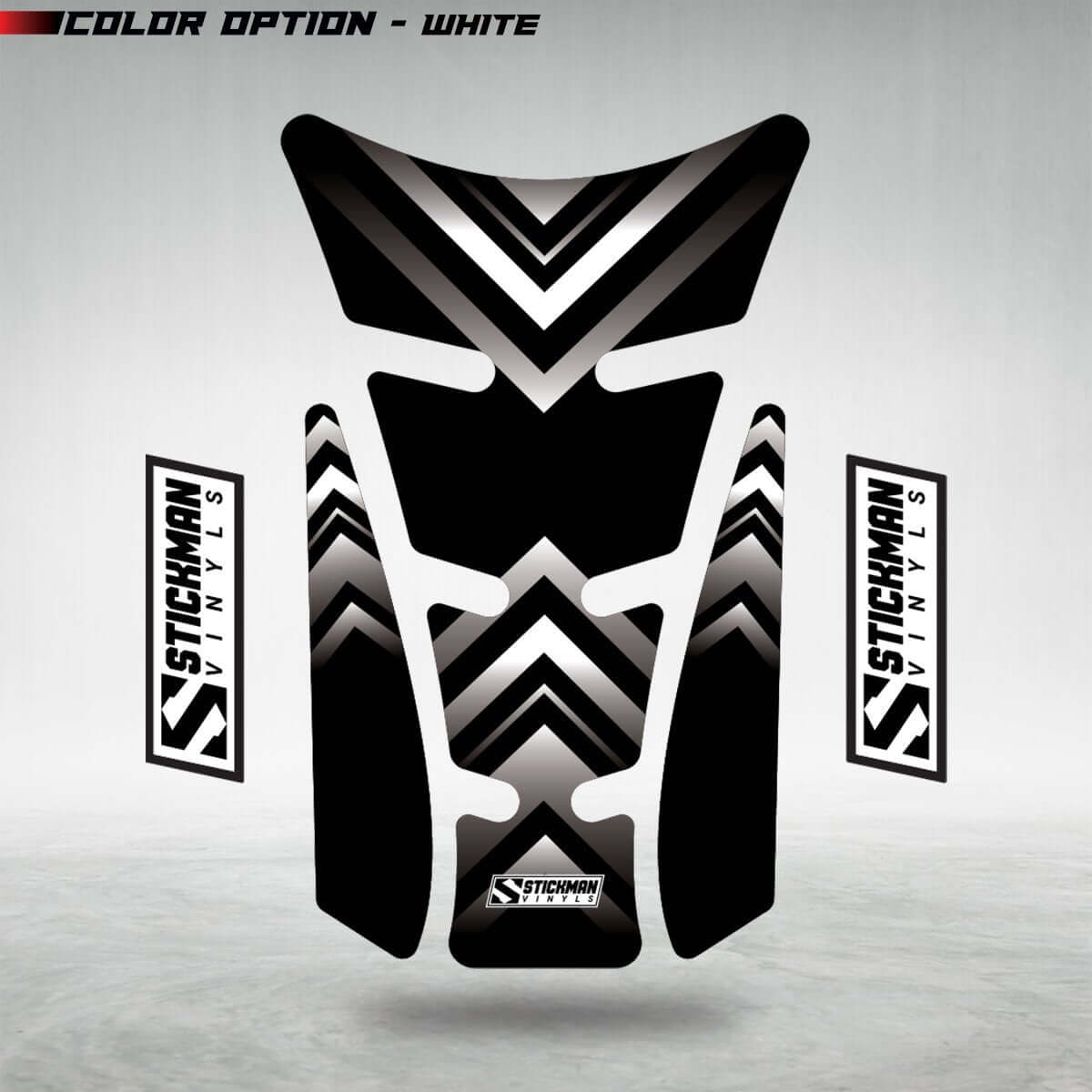 REVO Motorcycle Tank Pad - Stickman Vinyls