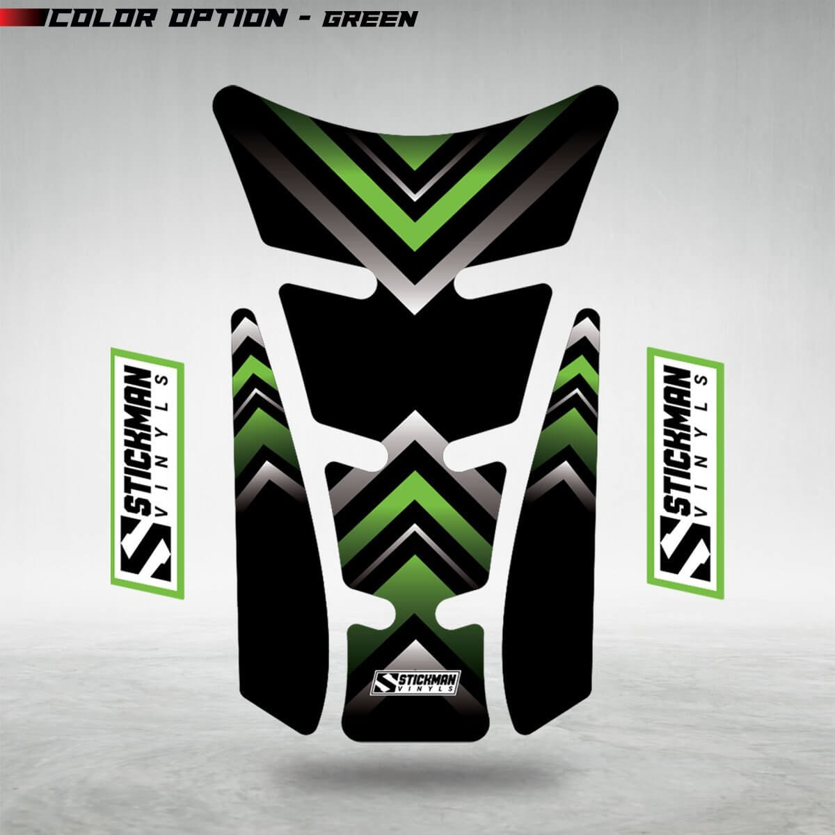 REVO Motorcycle Tank Pad - Stickman Vinyls