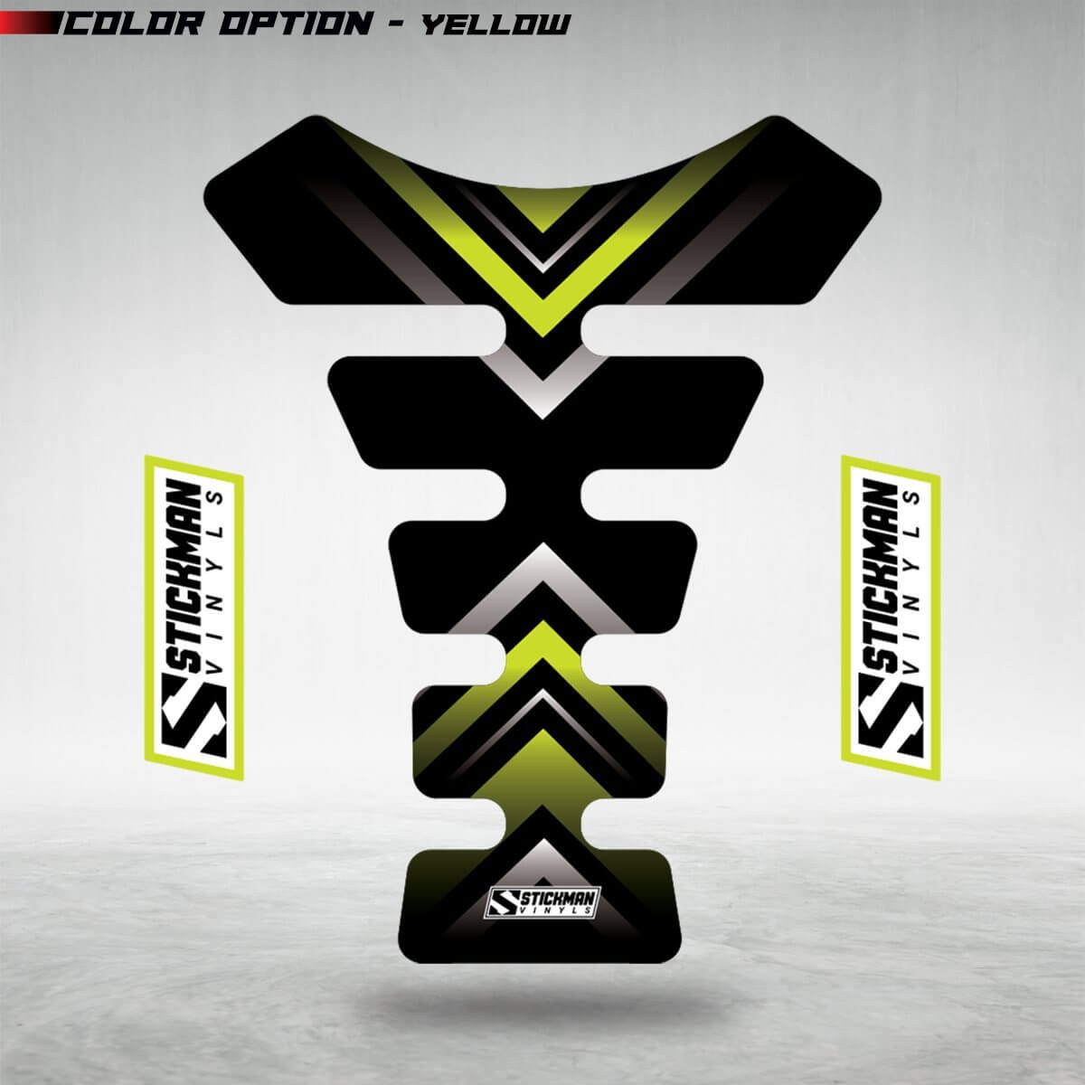 REVO Motorcycle Tank Pad - Stickman Vinyls
