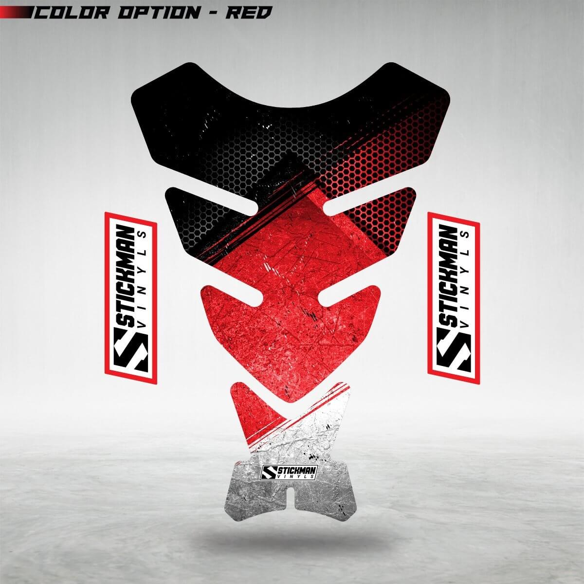 SKID Motorcycle Tank Pad - Stickman Vinyls
