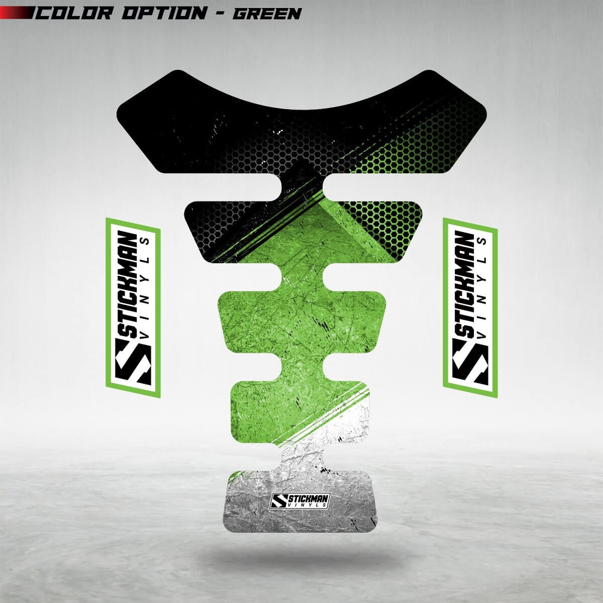 SKID Motorcycle Tank Pad - Stickman Vinyls