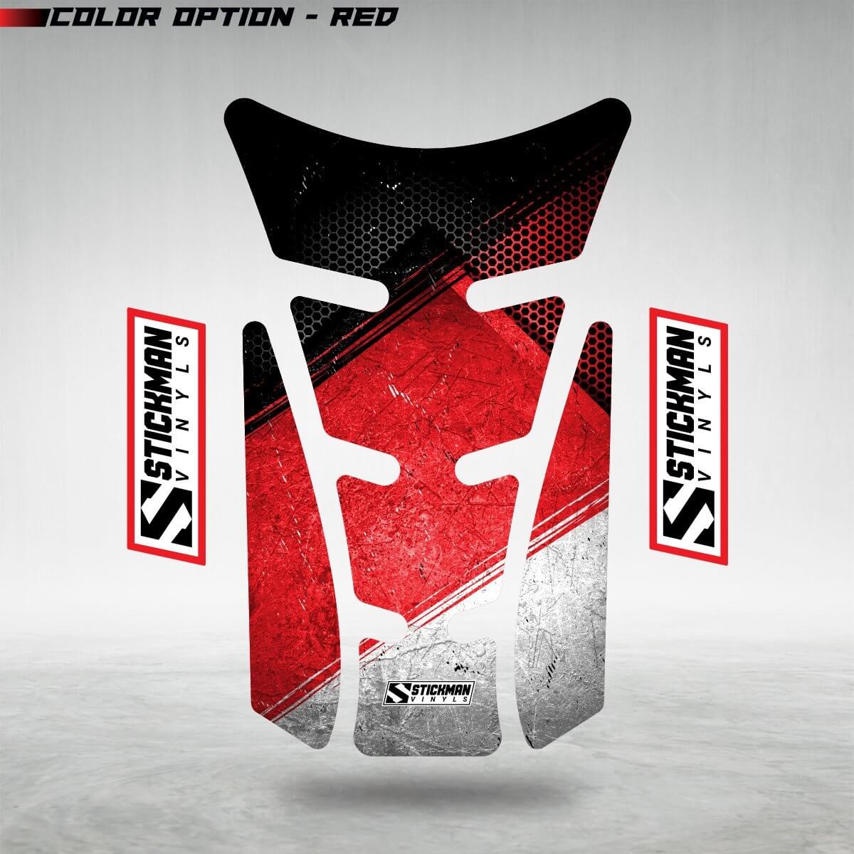 SKID Motorcycle Tank Pad - Stickman Vinyls