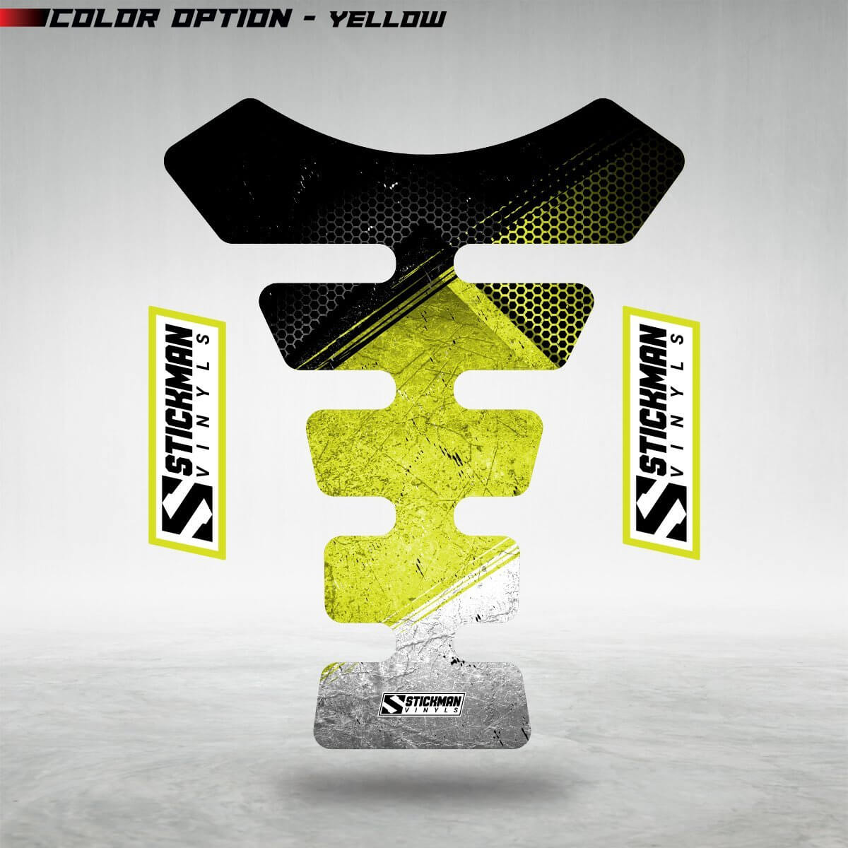 SKID Motorcycle Tank Pad - Stickman Vinyls