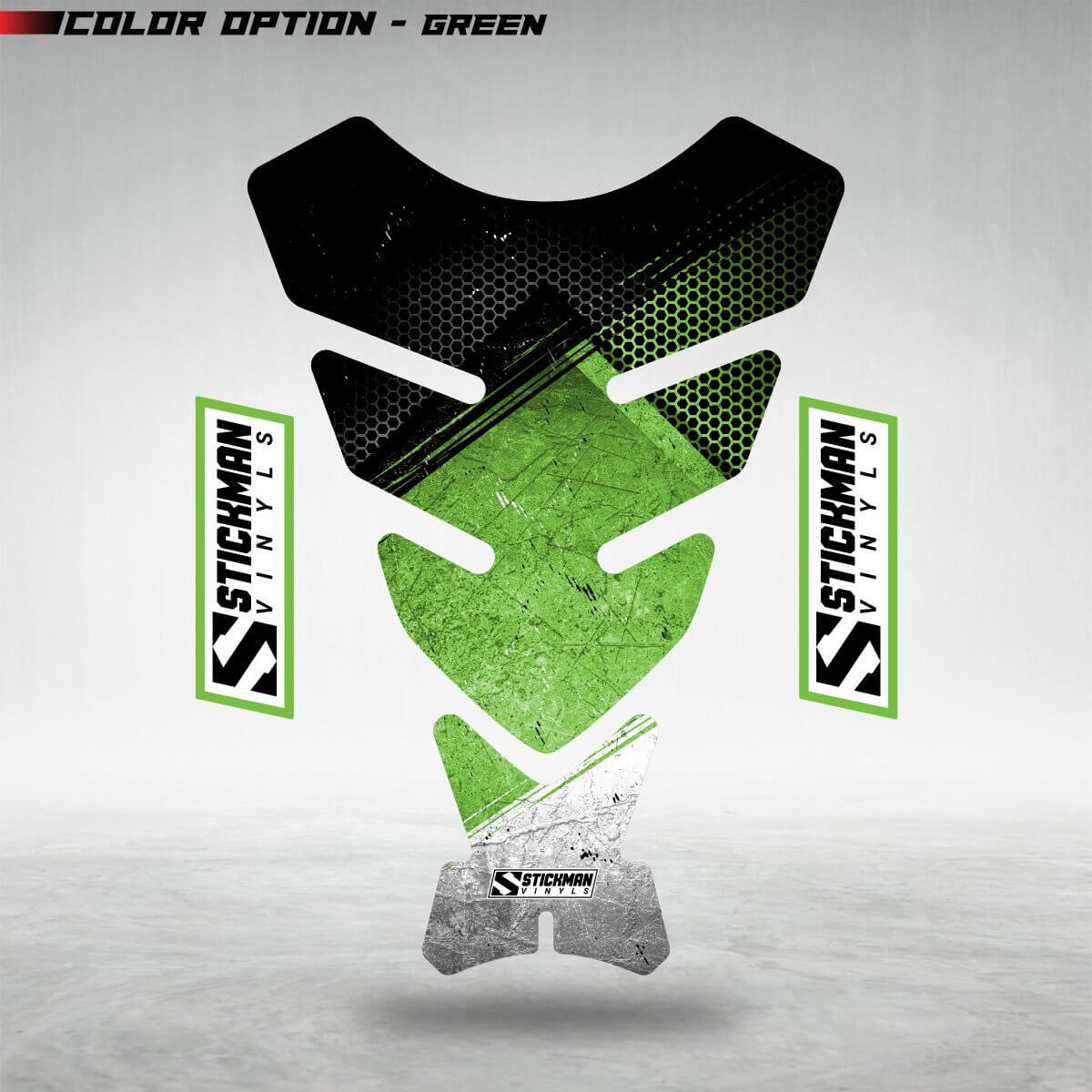 SKID Motorcycle Tank Pad - Stickman Vinyls