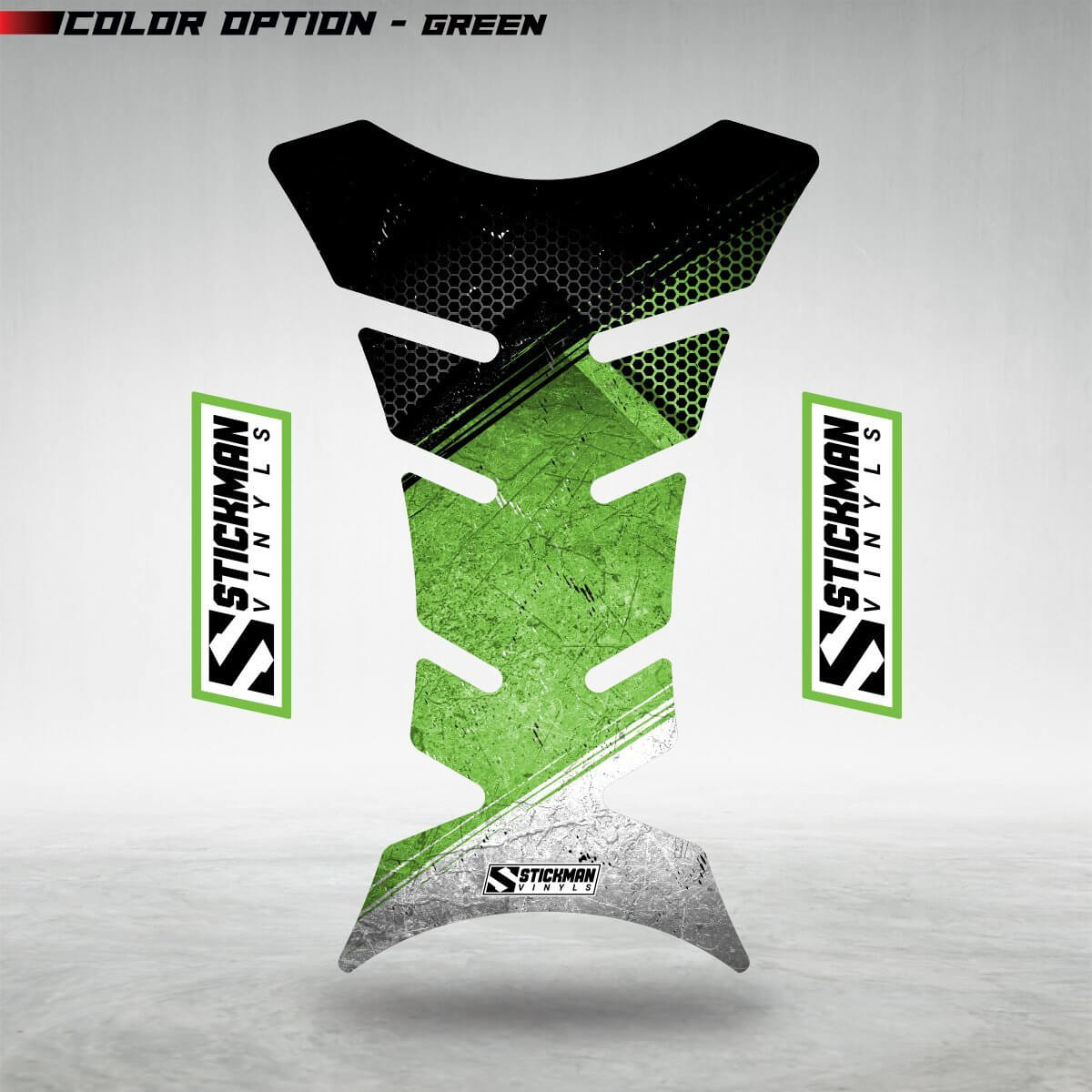 SKID Motorcycle Tank Pad - Stickman Vinyls