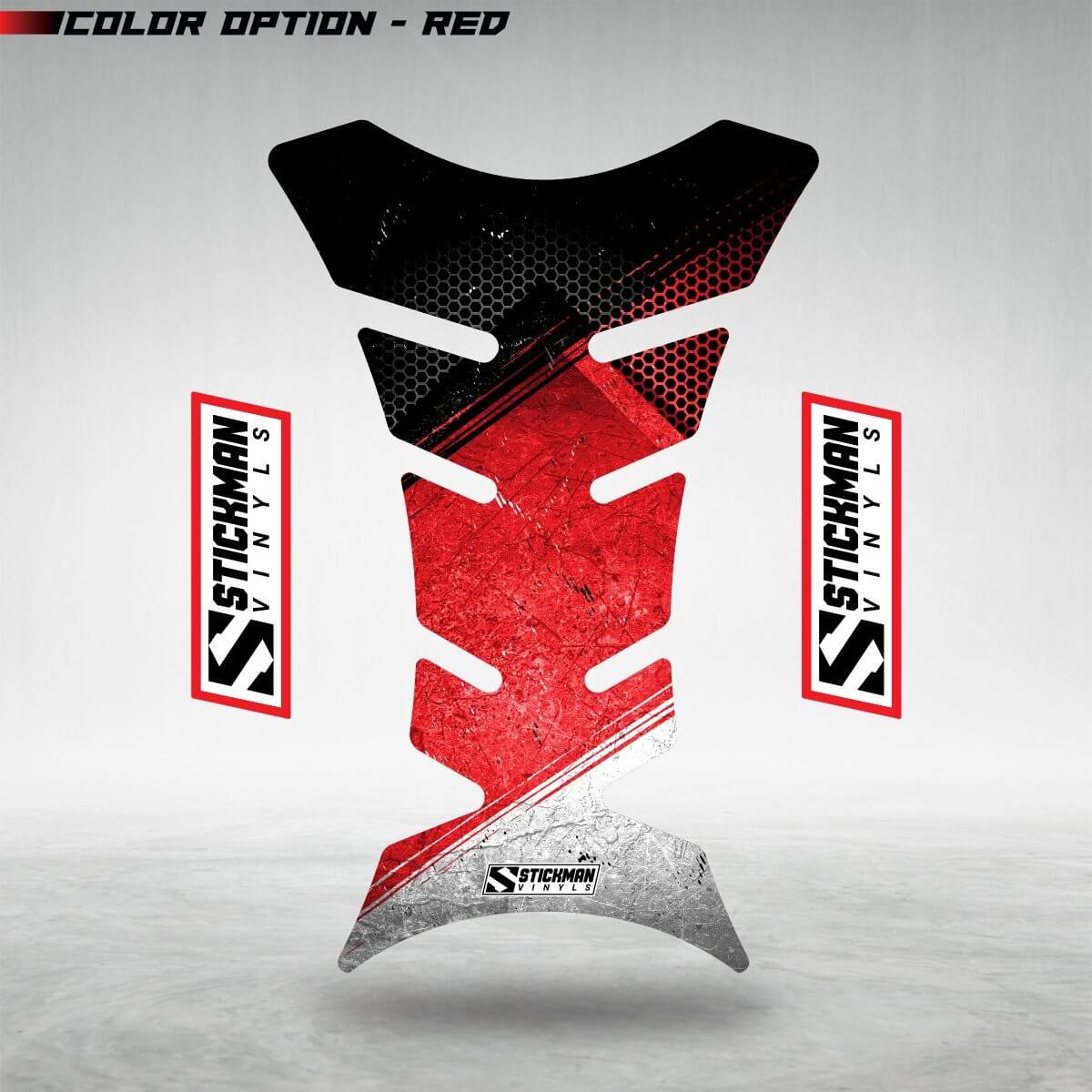 SKID Motorcycle Tank Pad - Stickman Vinyls