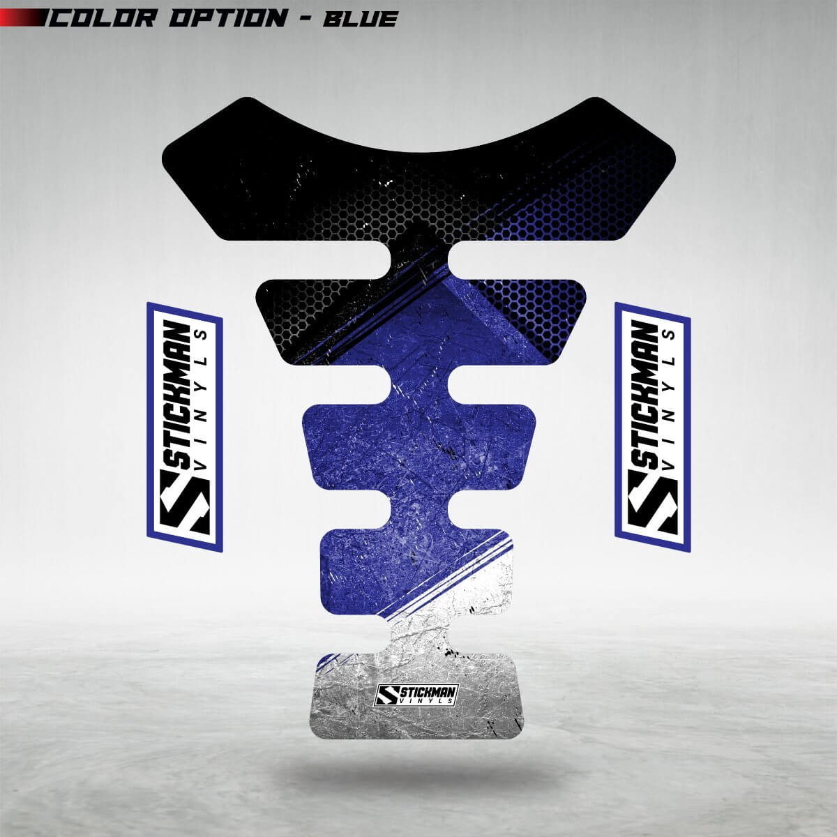 SKID Motorcycle Tank Pad - Stickman Vinyls