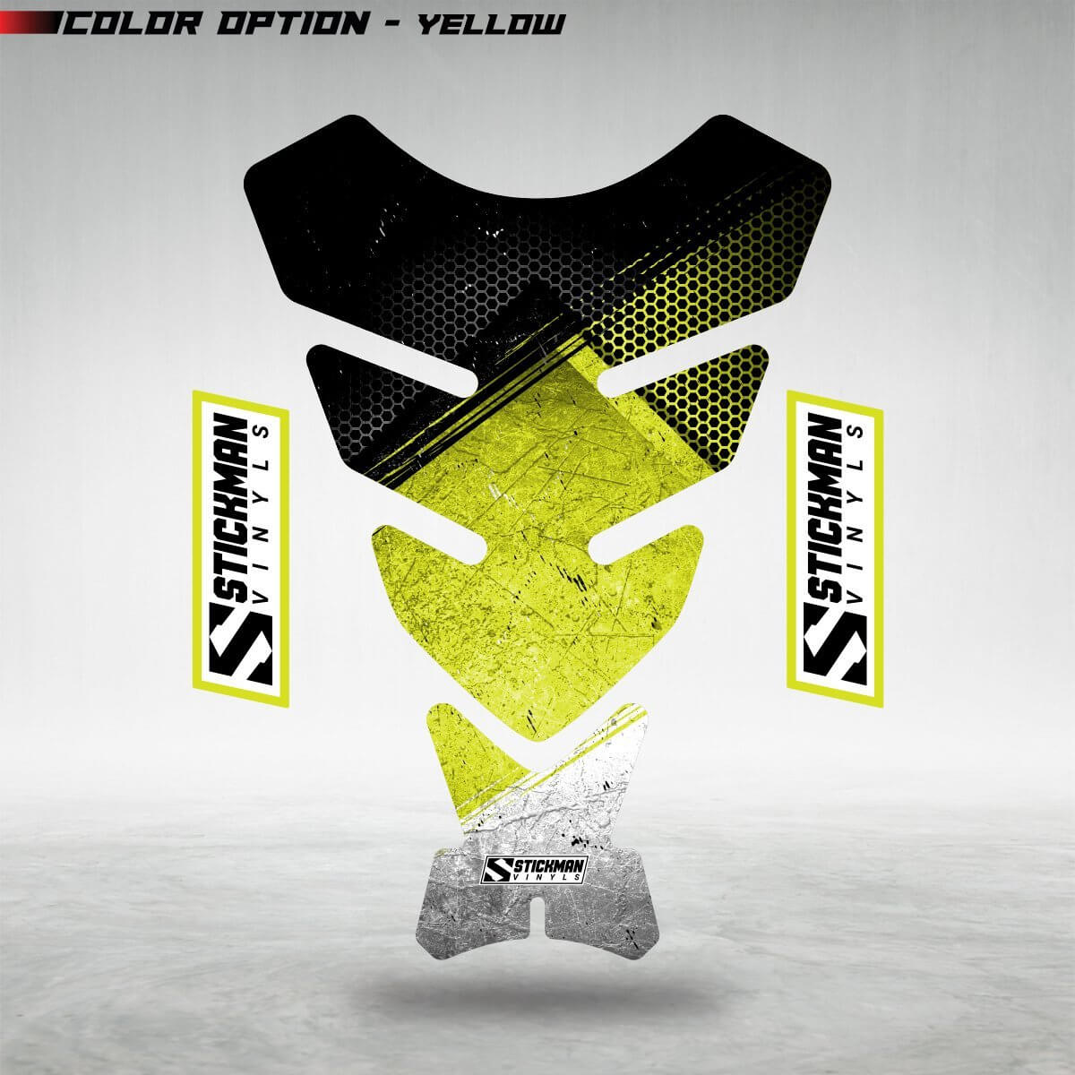SKID Motorcycle Tank Pad - Stickman Vinyls