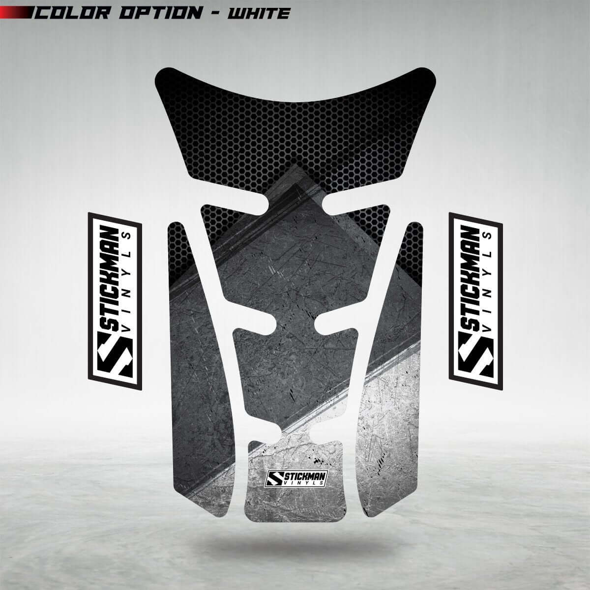 SKID Motorcycle Tank Pad - Stickman Vinyls