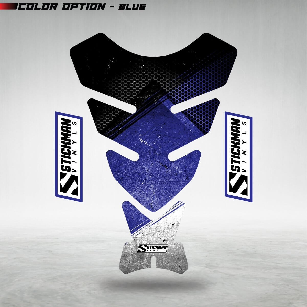 SKID Motorcycle Tank Pad - Stickman Vinyls