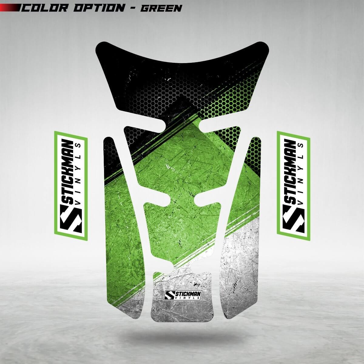 SKID Motorcycle Tank Pad - Stickman Vinyls