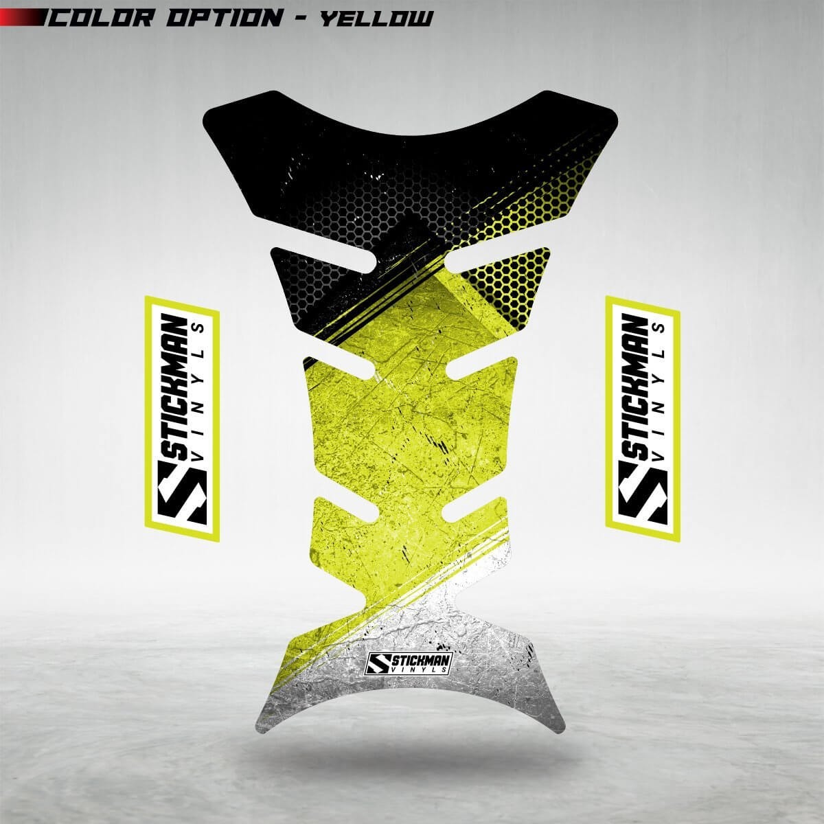 SKID Motorcycle Tank Pad - Stickman Vinyls
