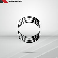 Streak Outer Rim Liner Stripe - Motorcycle stickers and decals