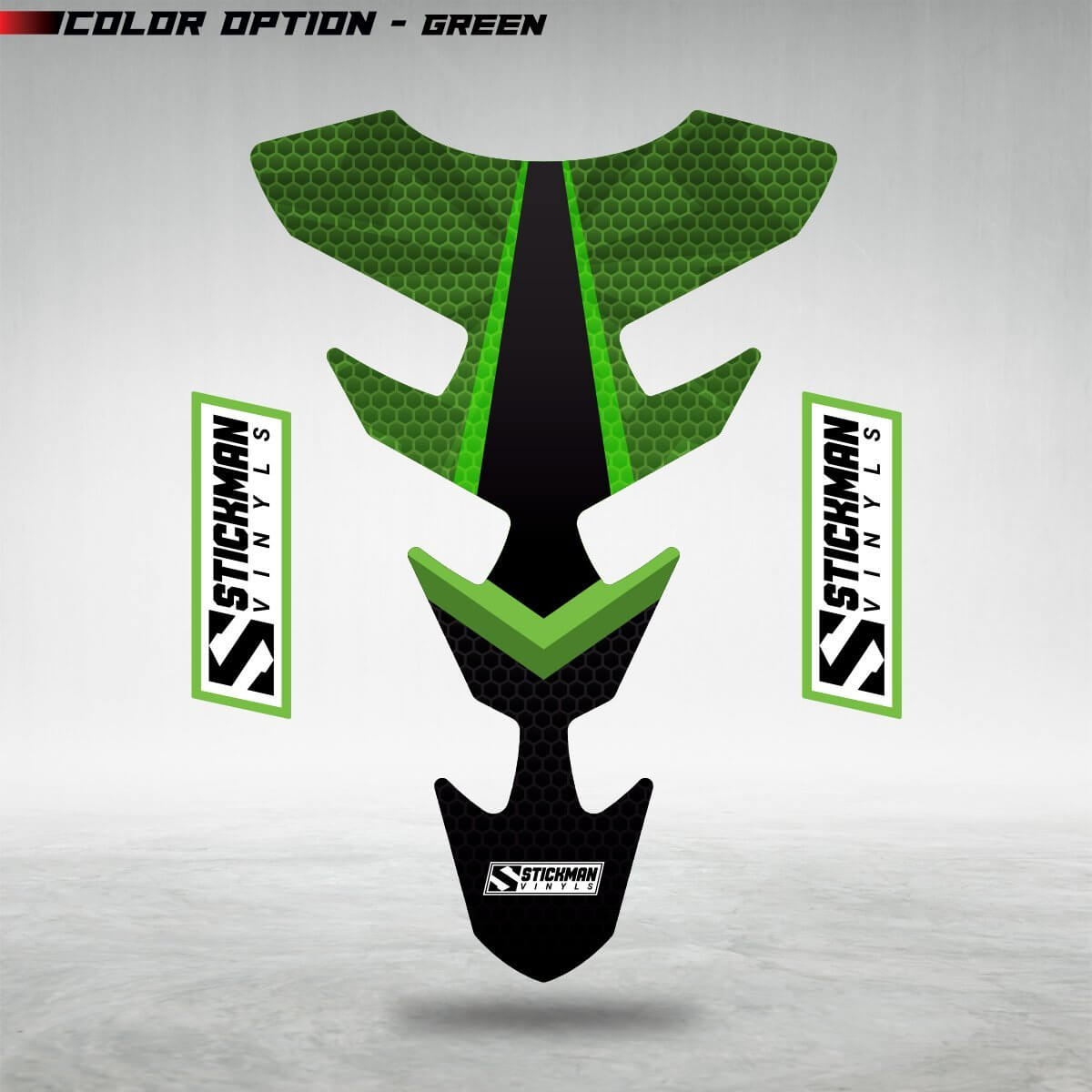STYX Motorcycle Tank Pad - Stickman Vinyls