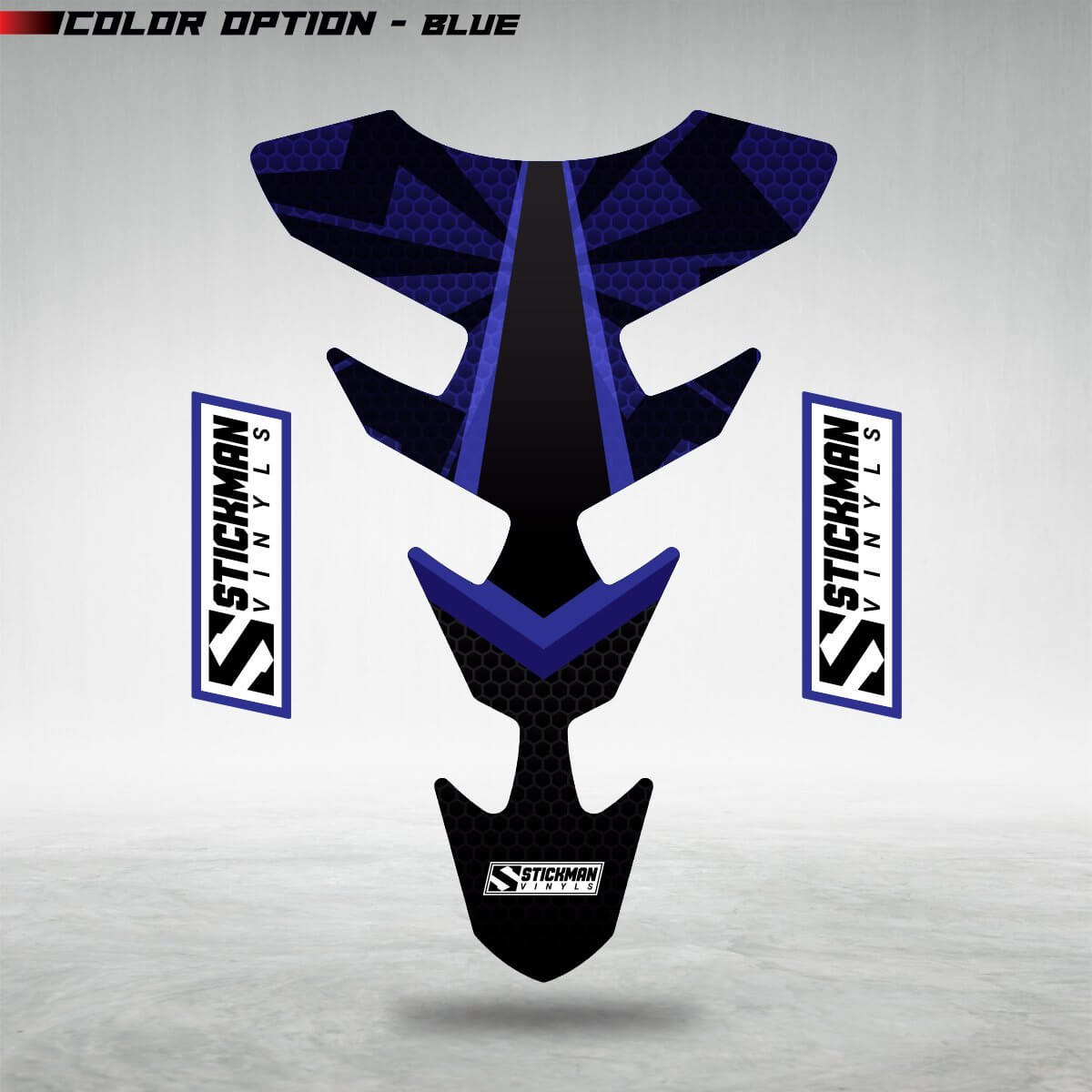 STYX Motorcycle Tank Pad - Stickman Vinyls