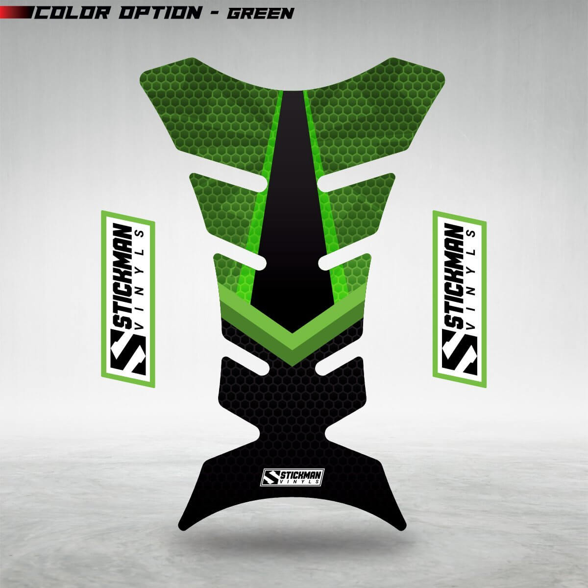 STYX Motorcycle Tank Pad - Stickman Vinyls