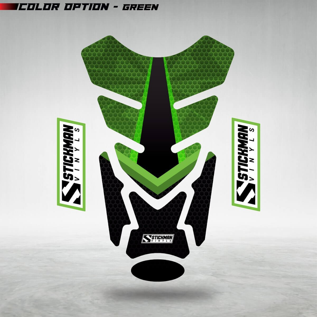 STYX Motorcycle Tank Pad - Stickman Vinyls