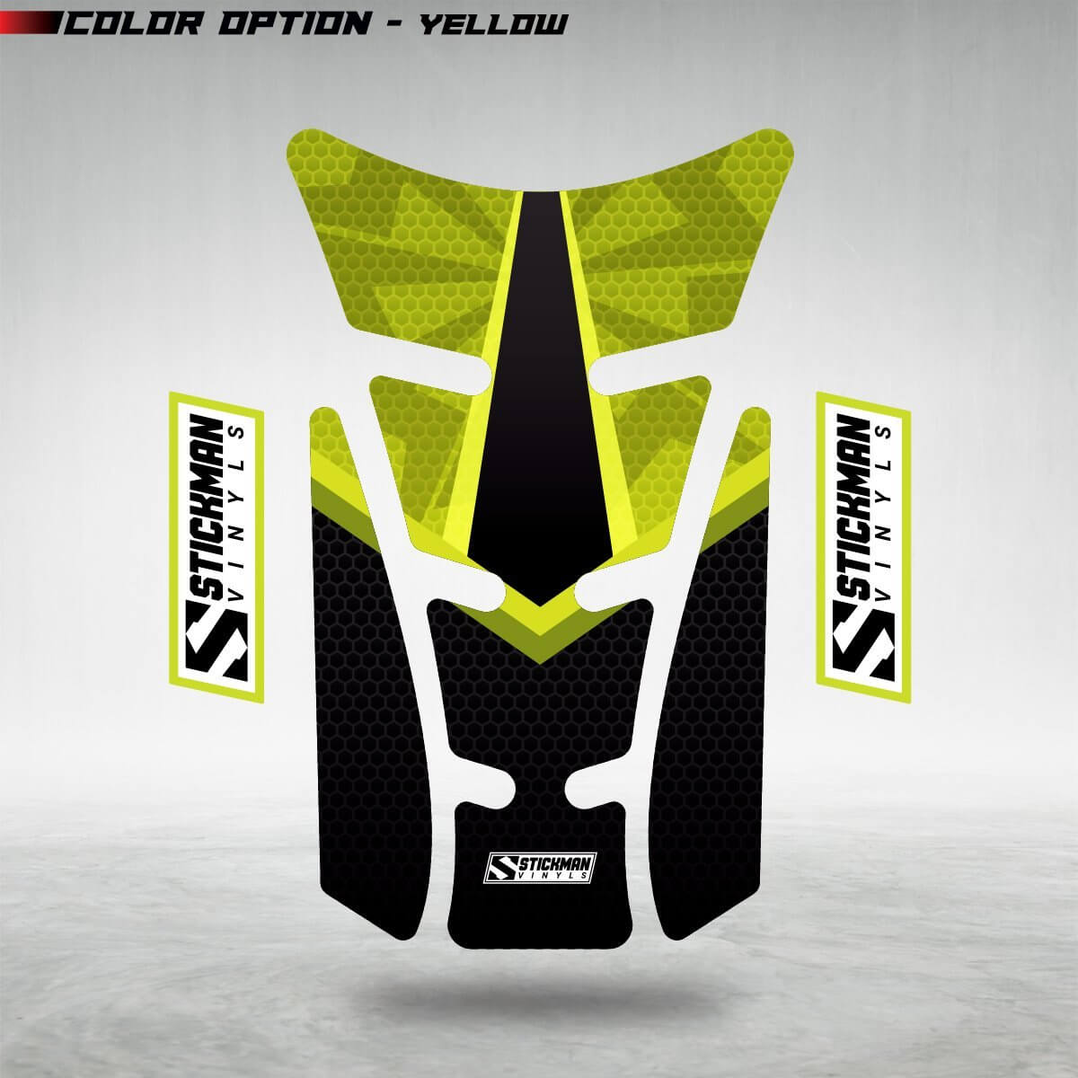 STYX Motorcycle Tank Pad - Stickman Vinyls