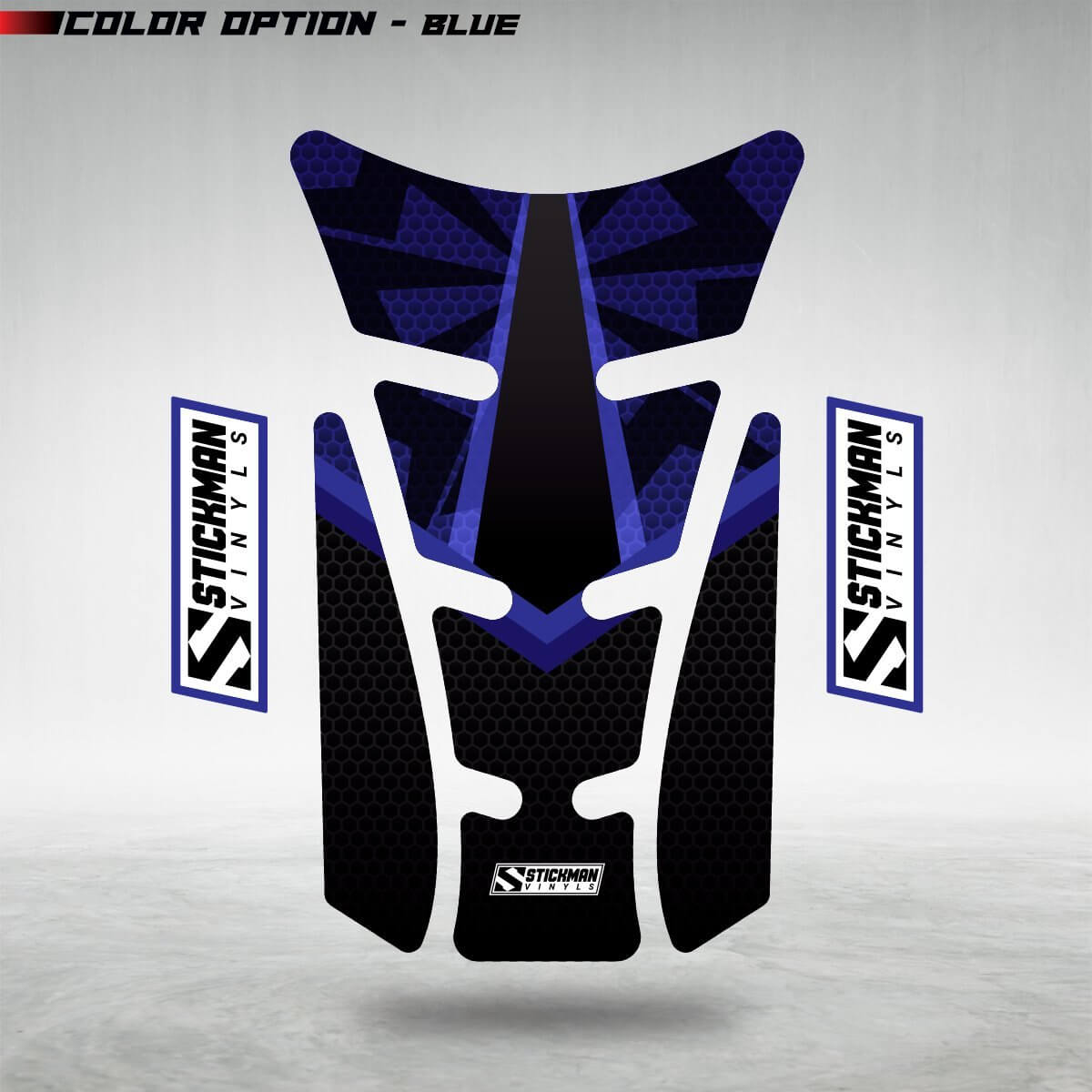 STYX Motorcycle Tank Pad - Stickman Vinyls