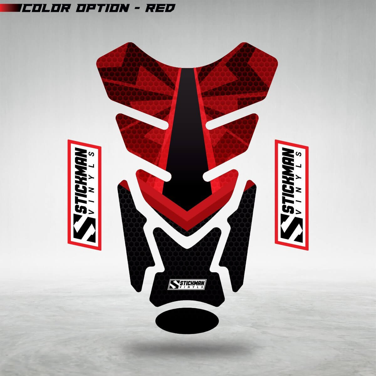 STYX Motorcycle Tank Pad - Stickman Vinyls